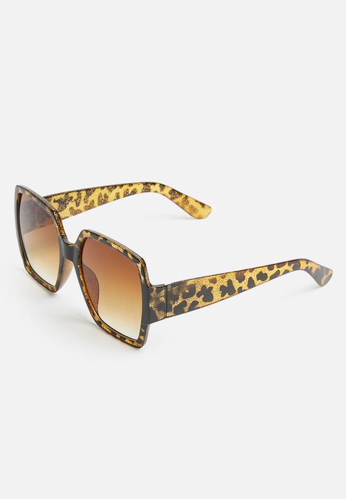 Superbalist - Emilia square sunglasses - brown 
