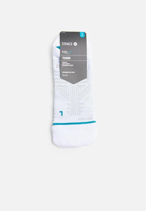 Stance Socks - Uncommon train tab socks  - white