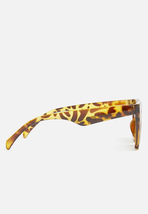 Superbalist - Jane oversized sunglasses - brown 
