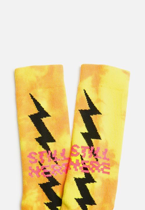 Stance Socks - Still here socks - yellow