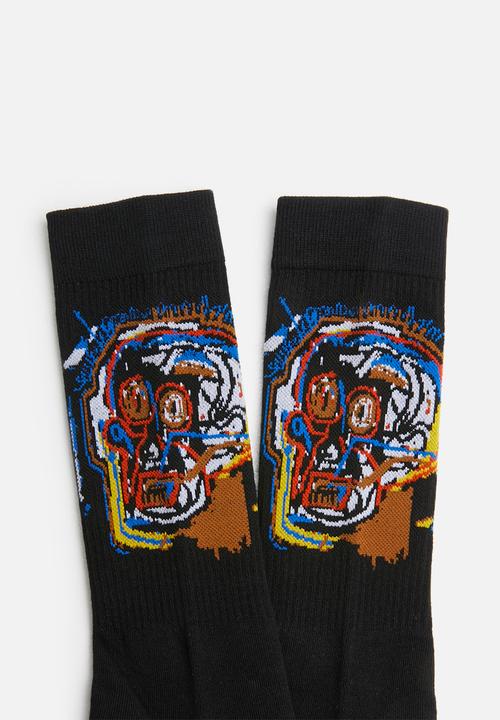 Stance Socks - Head case socks - black