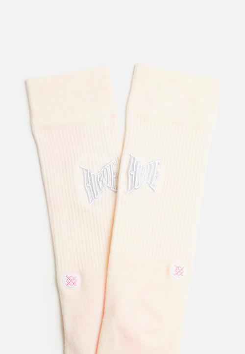 Stance Socks - Let's dance socks - peach & pink