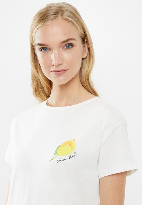 Superbalist - Sleep tee dress - cream
