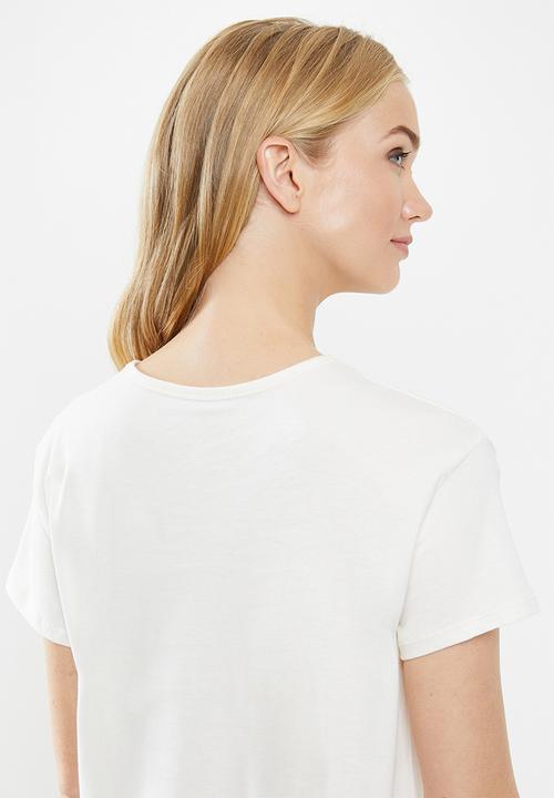 Superbalist - Sleep tee dress - cream