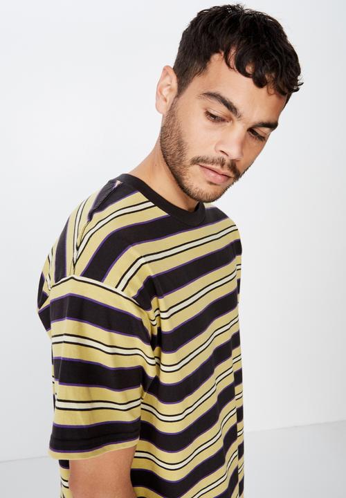 Cotton On - Dylan drop shoulder tee - multi