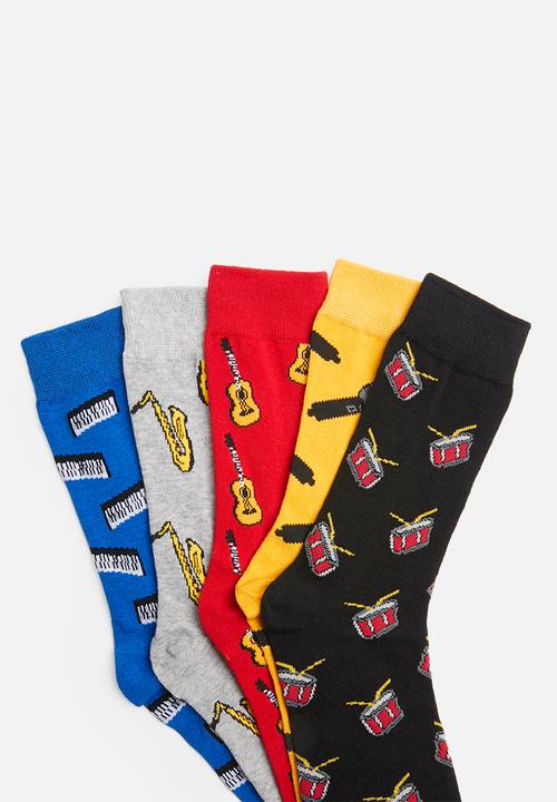 Brave Soul - Rock socks - multi