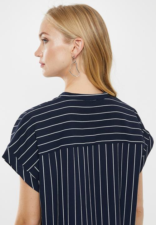 Vero Moda - Helle shirt - navy & white 