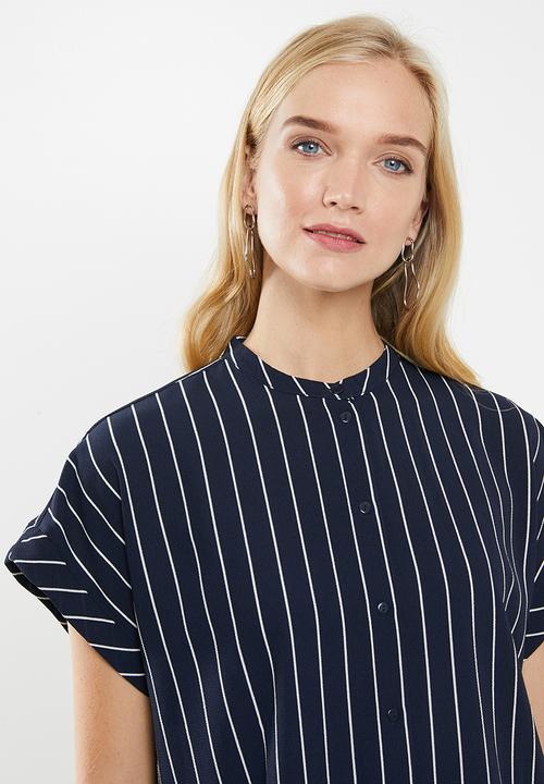 Vero Moda - Helle shirt - navy & white 