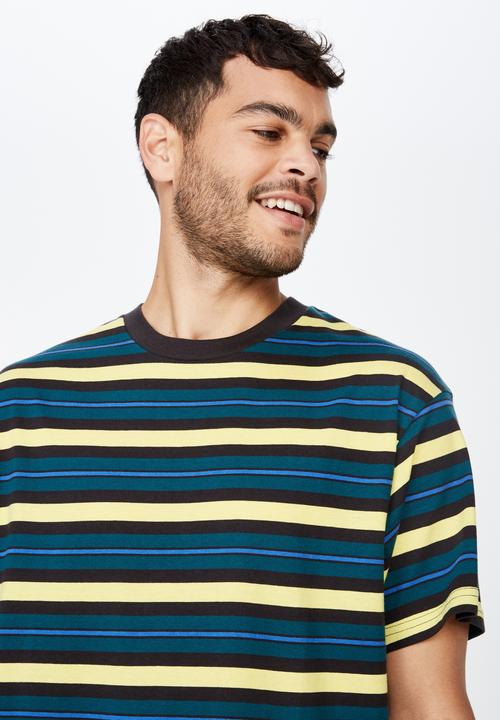 Cotton On - Dylan drop shoulder tee - multi