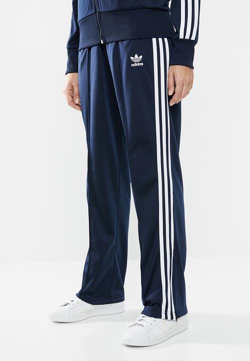 navy adidas track pants