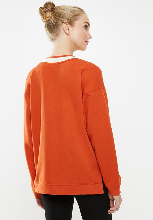 adidas Originals - Adidas spacer sweat top - orange