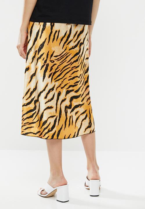 Vero Moda - Christine satin skirt - multi 