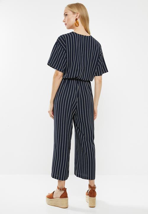 Vero Moda - Helle jumpsuit - navy & white 