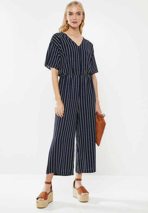 Vero Moda - Helle jumpsuit - navy & white 