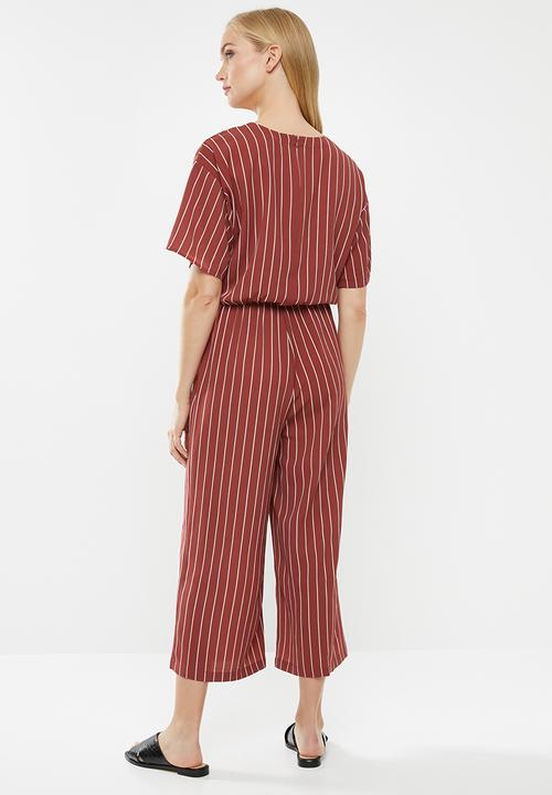 Vero Moda - Helle jumpsuit - rust & pink