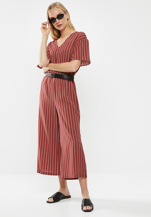 Vero Moda - Helle jumpsuit - rust & pink