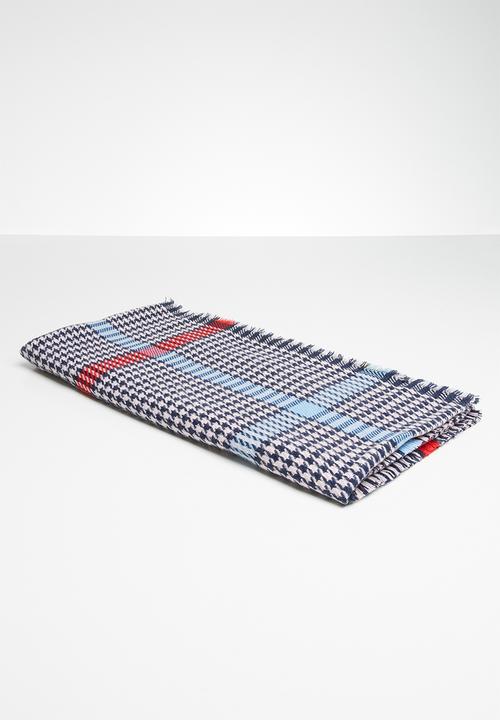 Superbalist - Oversized tweed scarf - multi