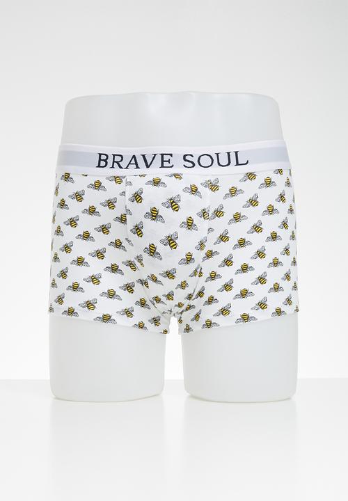 Brave Soul - Hive 3 pack boxers - multi 