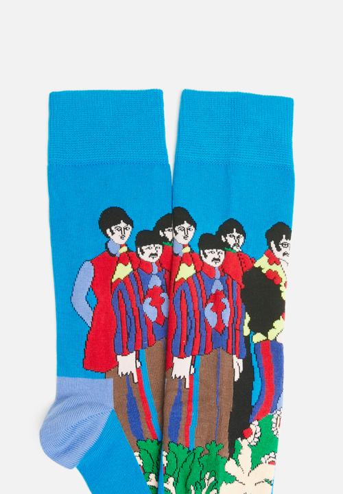 Happy Socks - Pepperland sock - blue & green