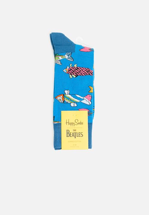 Happy Socks - Beatles socks - blue