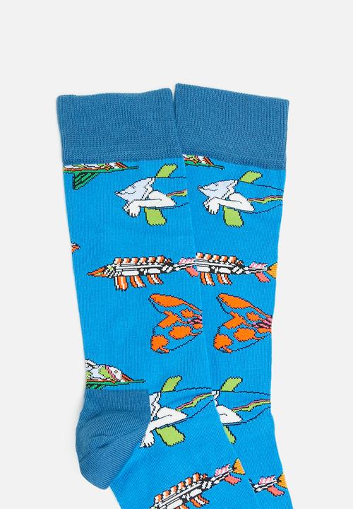 Happy Socks - Beatles socks - blue