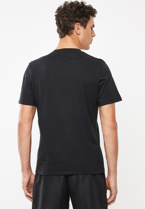adidas Performance - Tan logo tee - black
