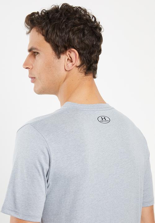 Under Armour - Under Armour inverse box logo tee - grey