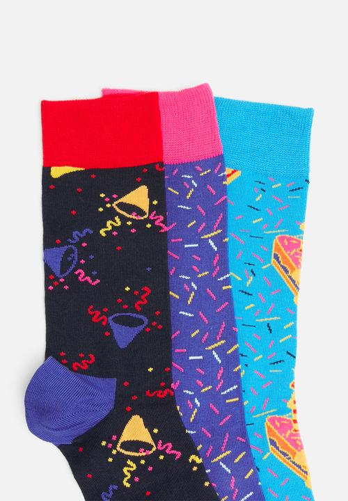 Happy Socks - Singing birthday gift box - multi