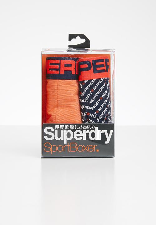 Superdry. - Sport 2 pack boxers - multi
