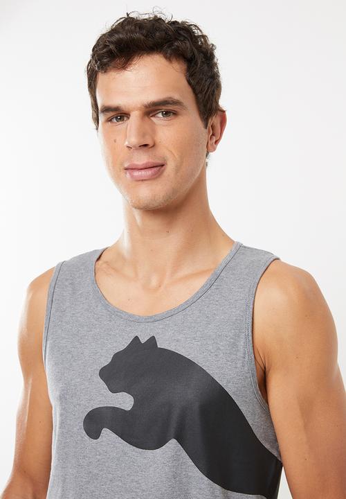 PUMA - Mens big cat sleeveless - grey