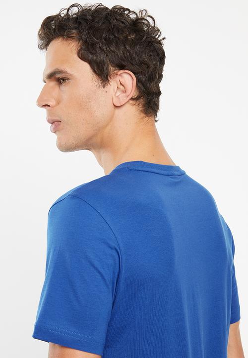 PUMA - Classics logo short sleeve tee - blue