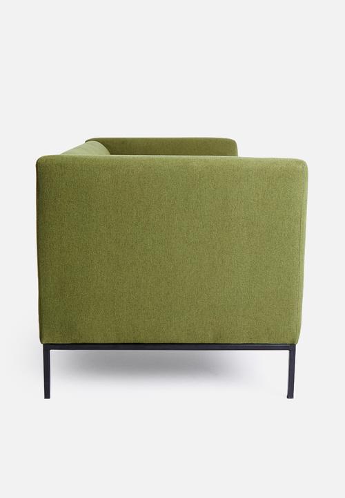 Sixth Floor - Aiden 3 seater sofa - olive