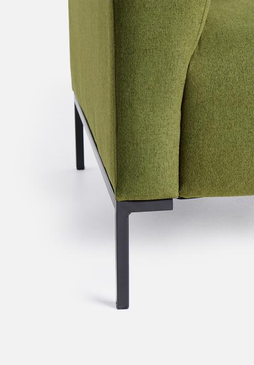 Sixth Floor - Aiden 3 seater sofa - olive