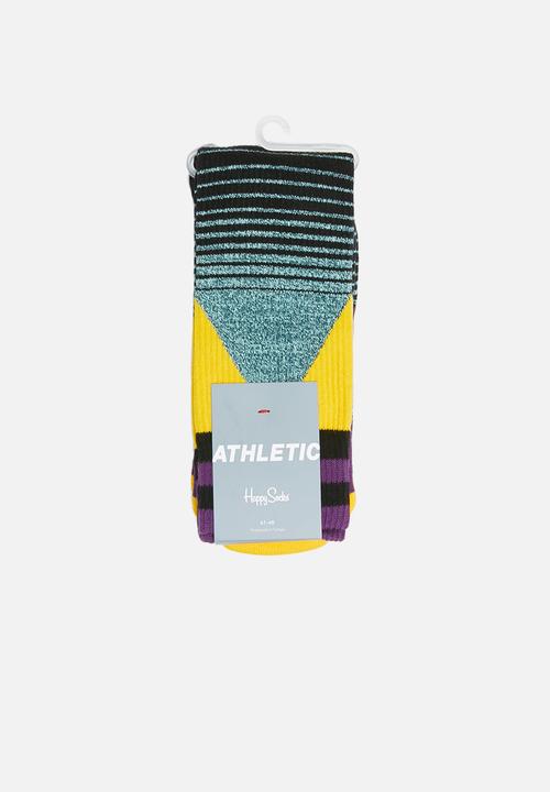 Happy Socks - Athletic eighties fade socks - multi