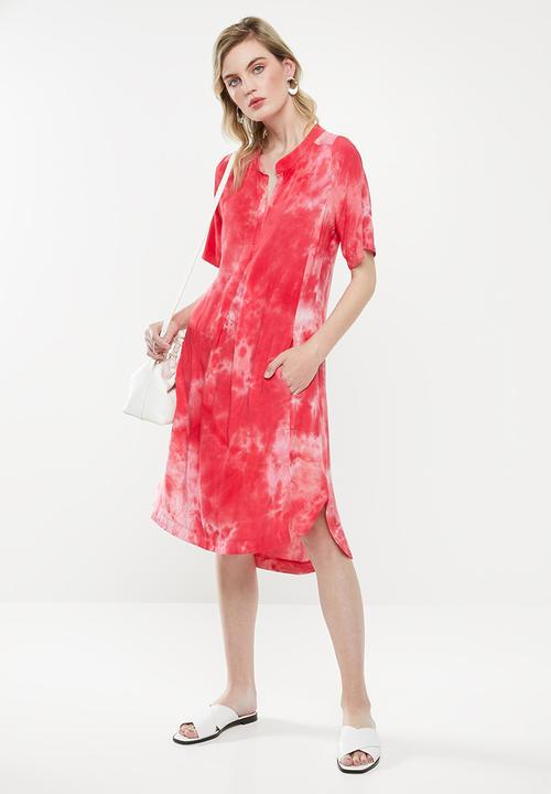 AMANDA LAIRD CHERRY - Alana tunic - pink & white