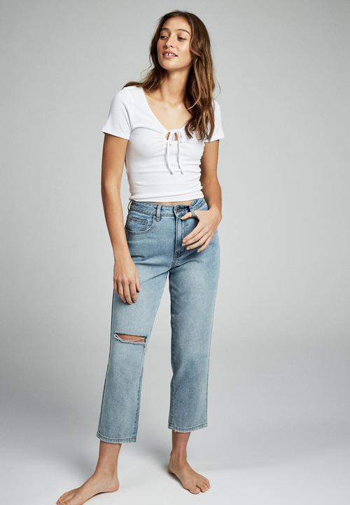 Cotton On - Straight leg jean  - blue