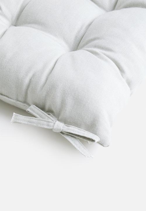 Sixth Floor - Seat cushion set - grey linen look