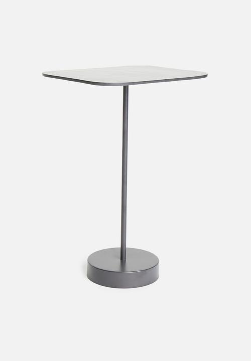 Sixth Floor - Tait side table - charcoal