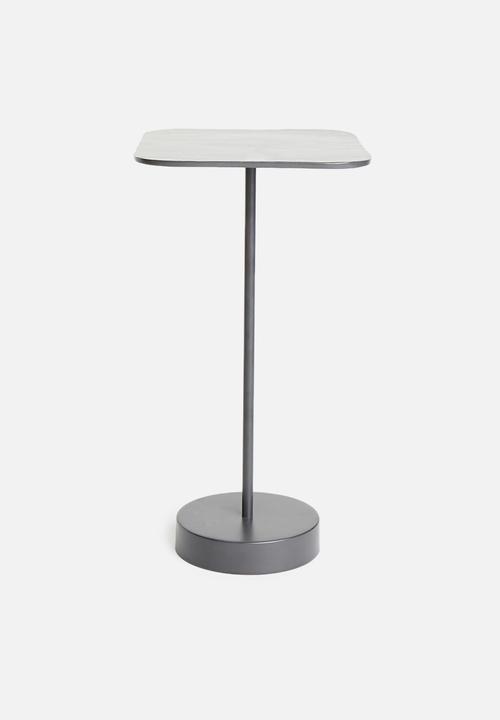 Sixth Floor - Tait side table - charcoal