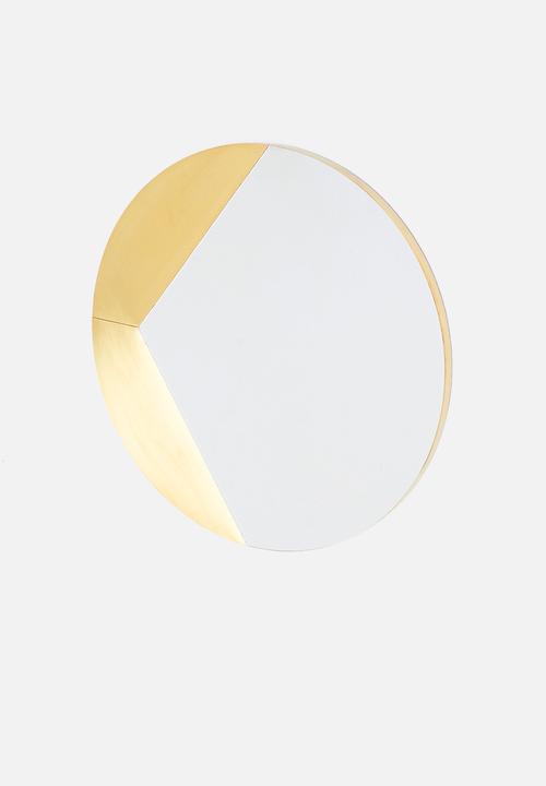 SF Collection - Pac wall mirror - gold