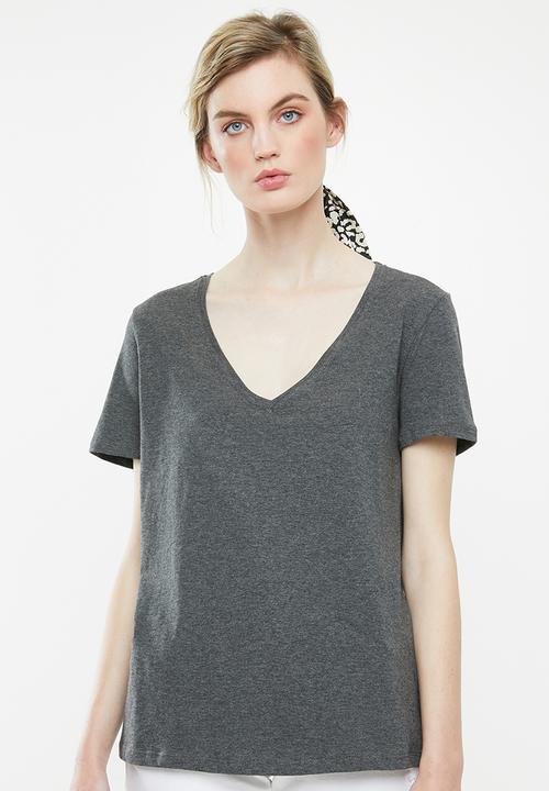 Superbalist - Single V-neck tee - grey