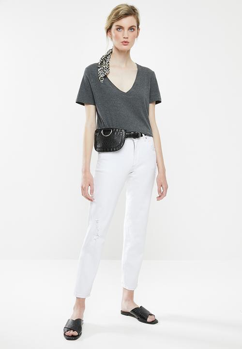 Superbalist - Single V-neck tee - grey