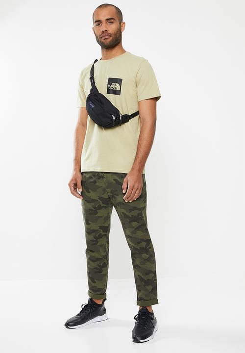 The North Face - Fine short sleeve tee - khaki