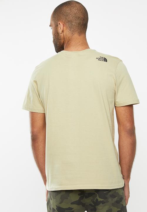 The North Face - Fine short sleeve tee - khaki