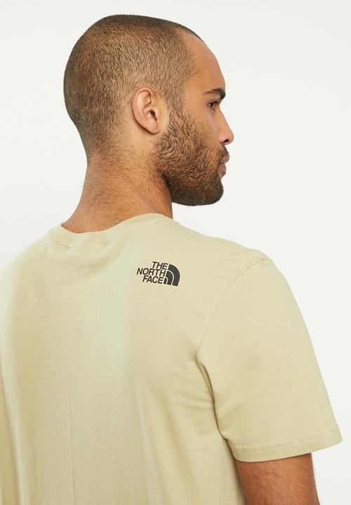 The North Face - Fine short sleeve tee - khaki