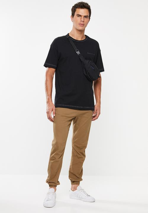 Cotton On - Drake cuffed pants - tan