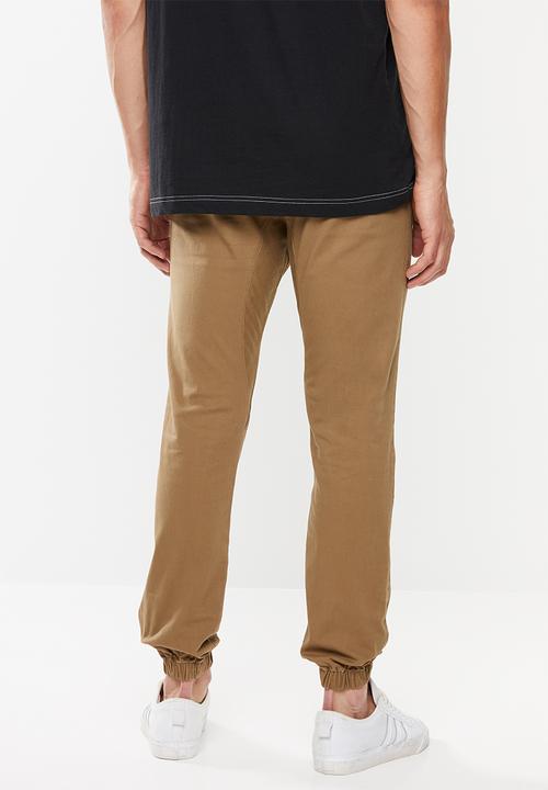 Cotton On - Drake cuffed pants - tan
