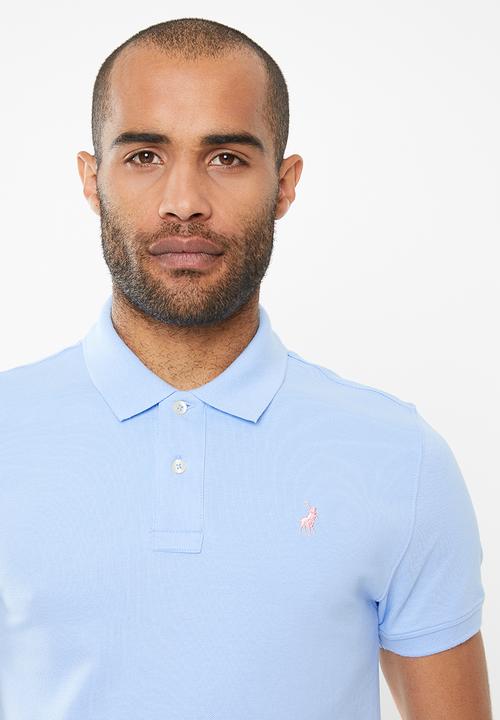 POLO - Carter custom fit ss pique golfer - blue