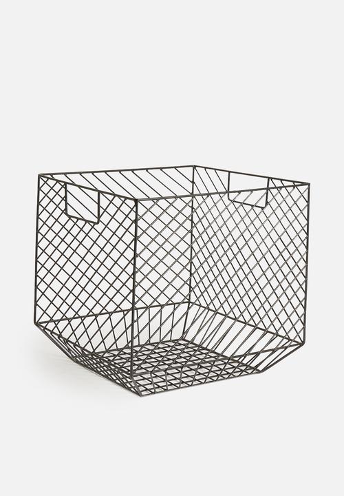 Sixth Floor - Zana basket - black
