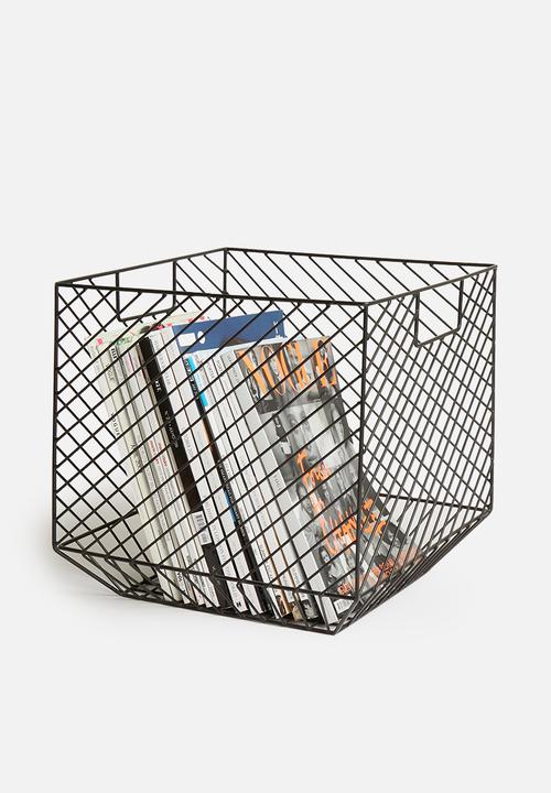 Sixth Floor - Zana basket - black
